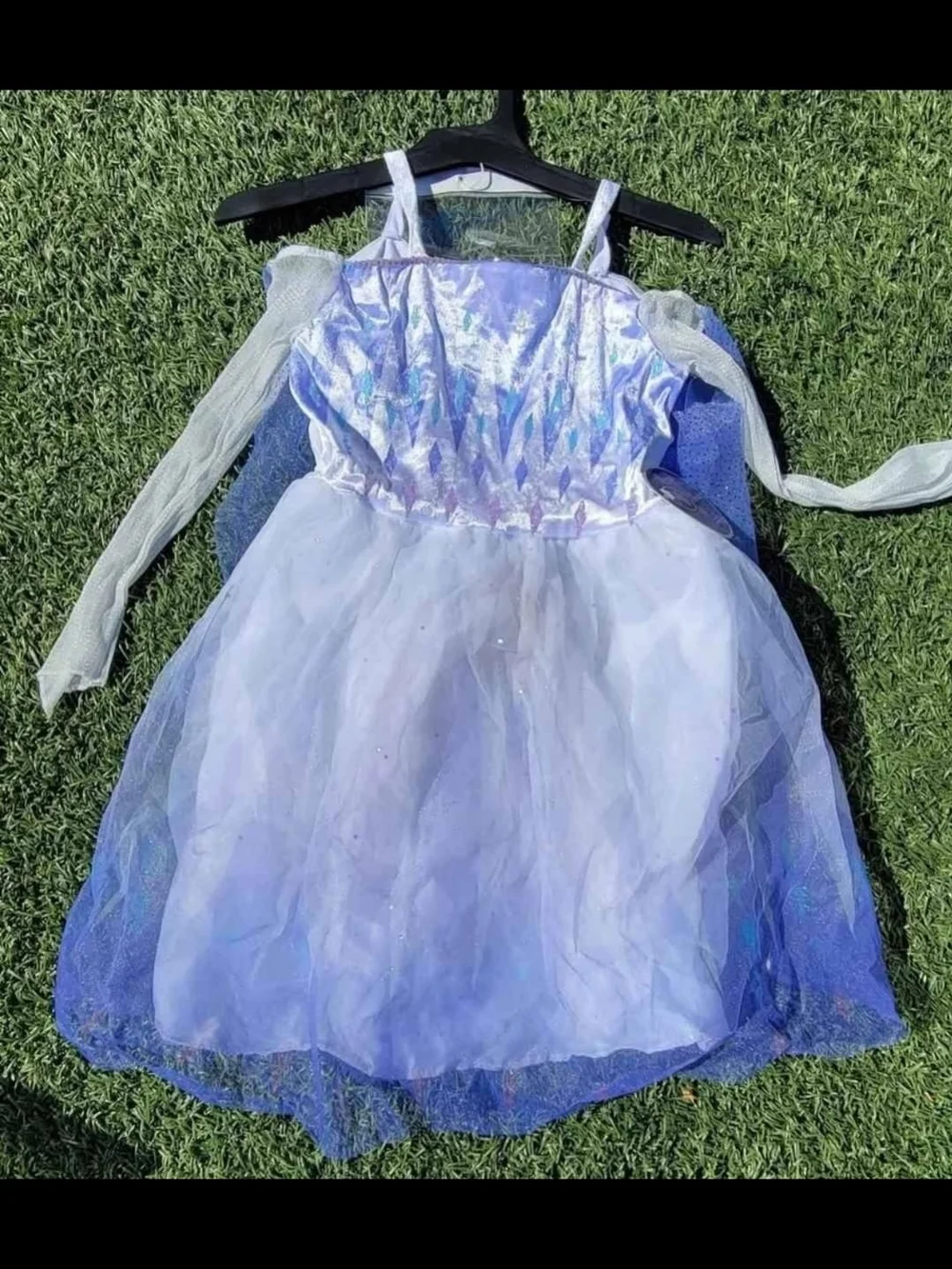 Disney Frozen Queen Elsa Dress Up Size 4T / 6T New